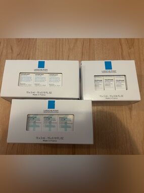 La Roche-Posay skin care travel size- bundle of 3.  All new with boxes